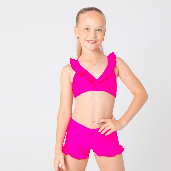 The Ruffle Set - Amity Crop and Lizzy Short