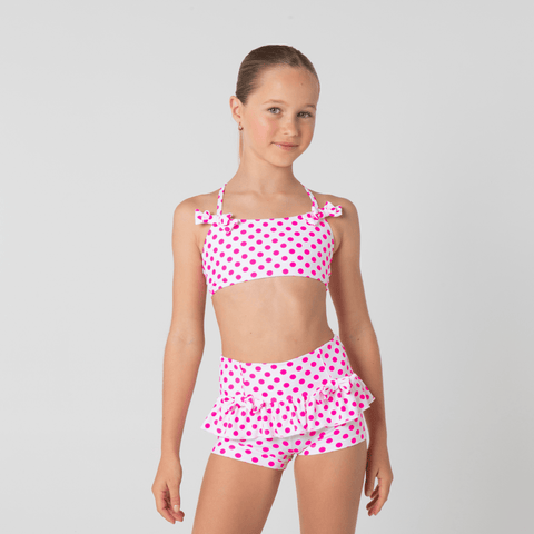 Freckle Set Pink Polka Dot - CosiG Studiowear 1