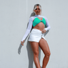 Repeat Shrug Mesh