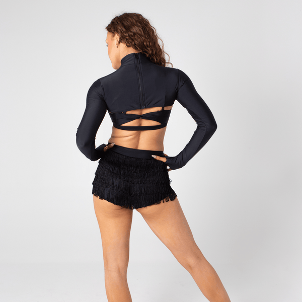 Repeat Shrug Crop
