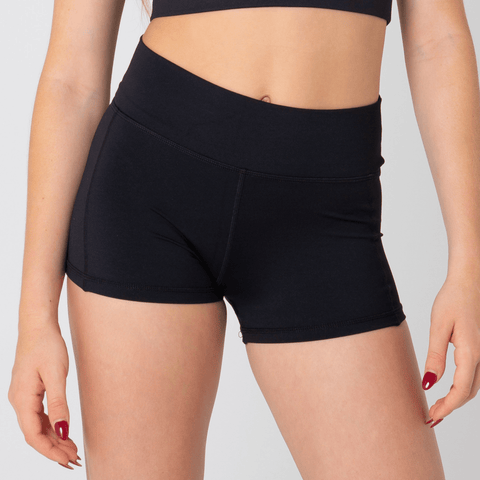 Essential Hot Pant Black - CosiG Studiowear 1