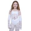 Exquisite Lace Crop and Sleeve Set