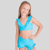 The Ruffle Set - Amity Crop and Lizzy Short