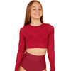 Cross Roads Mesh Crop