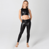 Intensive Faux Leather Tights