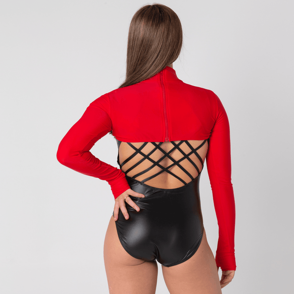 Repeat Shrug Crop