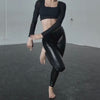 Intensive Faux Leather Tights